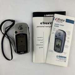 GARMIN eTrex Vista Handheld Waterproof Satellite GPS Hiking Geocache Backcountry