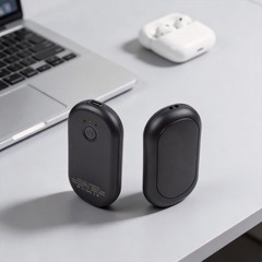 Portable Magnetic Hand Warmer 2in1 USB Rechargeable Bank Outdoor
