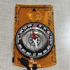 Drawing Scale Compass Folding Map Ruler Buckle Camping Hiking Portable Handheld