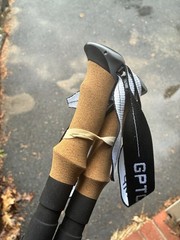 GPTCAMP Walking Sticks Collapsible Hiking Poles Lightweight Trekking Poles 3’10”