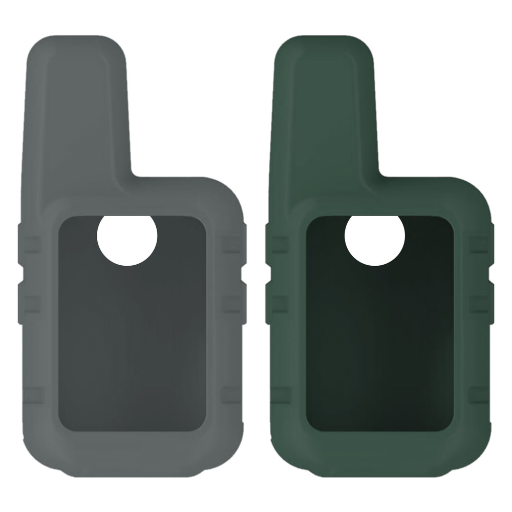 Wearable4U Garmin InReach Mini 2 Pack Silicone Protective Cases Khaki / Gray