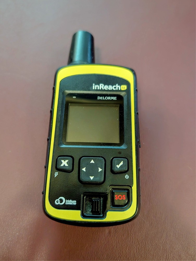 DeLorme inReach SE Satellite Communicator Model INRCH20 Handheld GPS Transmitter