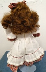 Artist doll porcelain doll porcelain head 42 cm collector rarity vintage antique