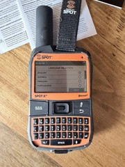 Spot X 2-Way Satellite Messenger Bluetooth SOS GPS Orange Black for Hiking