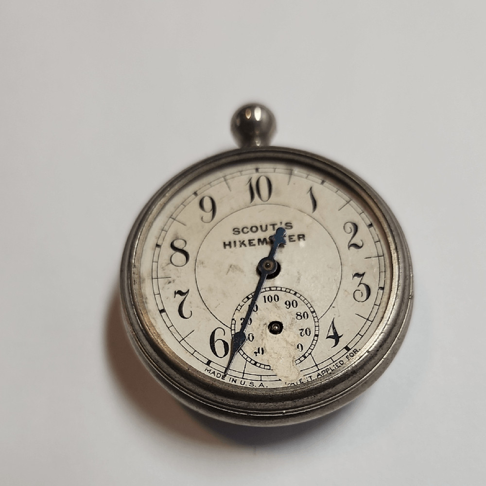 Antique Scouts Hikemeter *DAMAGED* For Parts And Repair