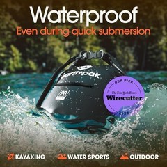 Waterproof Dry Bag – Roll Top Waterproof Backpack Sack Keeps Gear Dry 5L Black