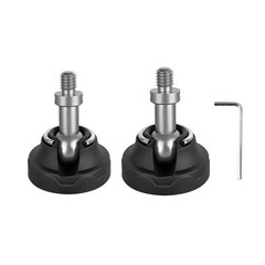 Tripod Foot Pads 360 Deg Full Ground Contact 45mm 50mm for Uneven Terrain