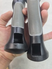 Hiking Pole Adapter Trekking Replacement Hand Grips Ski Poles Handles Gray Black