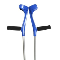 2Pcs Black Crutch Handgrips Soft Nbr Material Comfortable Non Slip Grip Covers