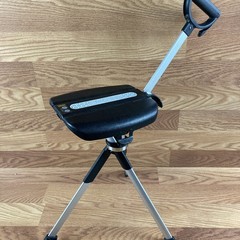 STEP2GOLD Ta-Da Chair Series 2 Portable Trekking Hiking Pole 34.2″ Black