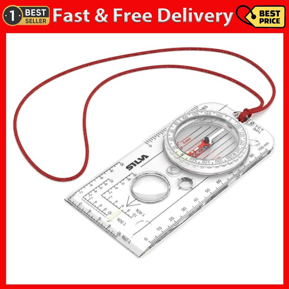 Silva Expedition 4 Rotatable Compass – 1:25k, 1:40k, 1:50k Scales – Advanced …