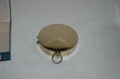 AM Polished Brass Hinged 3″ Compass Novelty Table Top Works (X4)