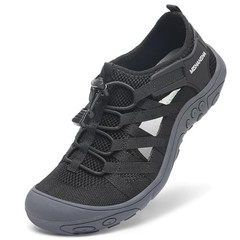 Women’s Hiking Sandals Closed Toe, Lightweight Breathable Water 6.5 Black