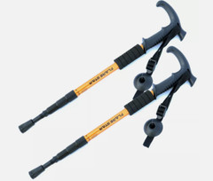 New Adjustable Trekking Poles Nordic Walking Hiking Sticks Anti-shock Alpenstock