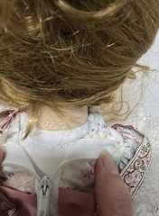 Artist doll porcelain doll 42 cm collector rarity Vintage