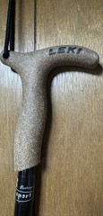 LEKI Wanderfreund Sport Adjustable Trekking Pole Hiking Walking Staff Cork Grip
