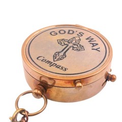 God’s Way Compass Baptism & Graduation Gifts For Boys & Men Inspirational