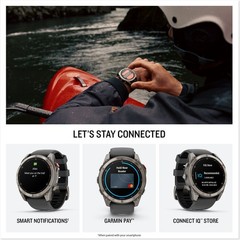 Garmin Fenix 8 Pro 51mm AMOLED – Titanium Bundle w/inReach Mini 2