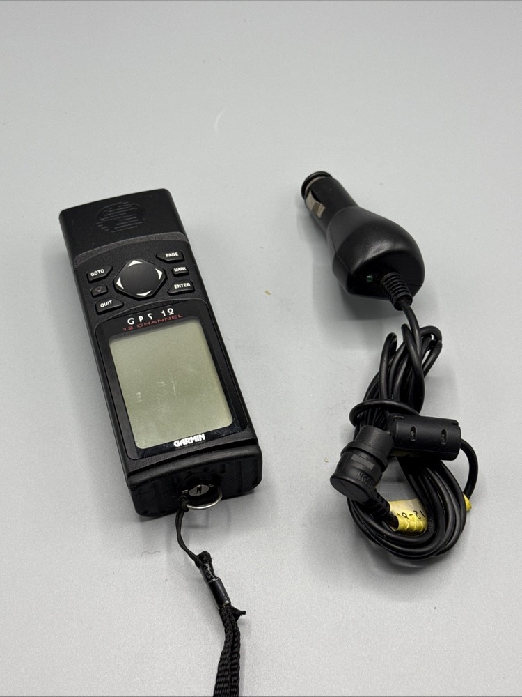 Garmin GPS 12 -Personal Navigator – Powers On, Parts or Repair Bundle