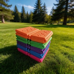 Folding Seat Cushion Foldable Design Moisture-proof Elastic Cushioning
