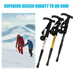 Trekking Poles Walking Hiking Sticks Anti-shock Adjustable Alpenstock