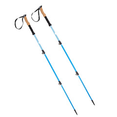 2 pack Ozark Trail Lightweight Carbon Fiber Adjustable Quick Lock Trekking Poles