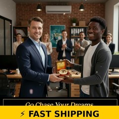OakiWay Dream Chaser Compass – Inspirational Gift for Graduation