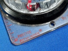 Vintage SUUNTO Precise Pathfinder Compass, Made in Finland 3.25″ x 2.25″