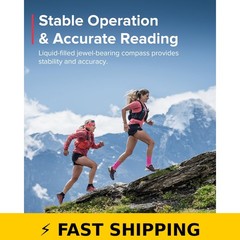 SUUNTO Clipper Micro Compass – Attachable for Outdoor Navigation