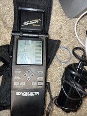Eagle AccuNav Sport Portable GPS W/Storage Bag Clean Battery Comp VTG