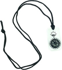 Pocket-Sized Orienteering Compass – Luminous Dial & Rotating Bezel for Precision