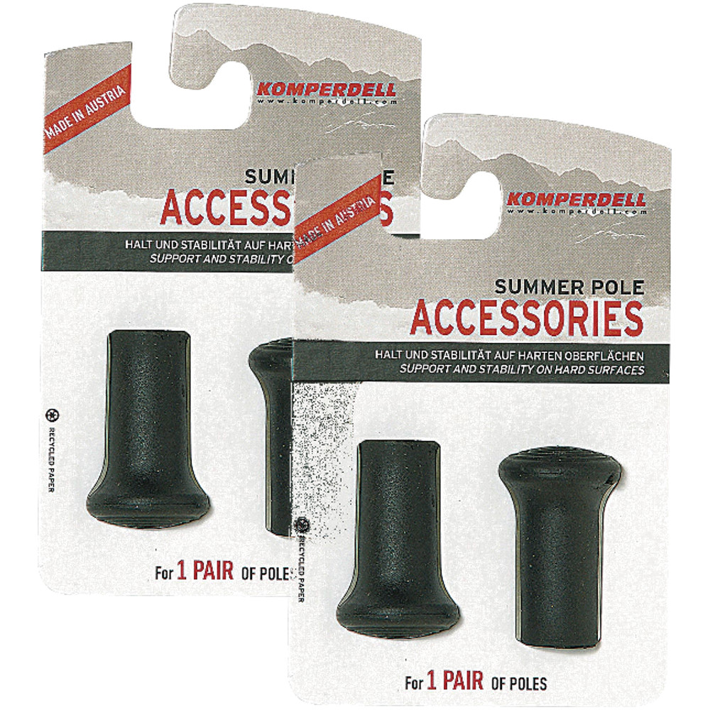 Komperdell 8mm Trekking Pole Tip Protectors 2-Pack | Durable,