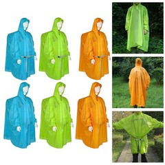 Waterproof Rain Poncho Coat for Outdoor Activities Lightweight and Convenient