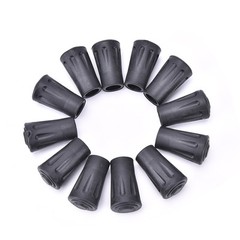 12 X Protector Tip End Cap Head For Hammers Trekking Pole Hiking Stick Cane