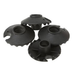 Set of 4 Touring Plates, Snow Plates for Hiking Poles Threaded Rubber Snow…