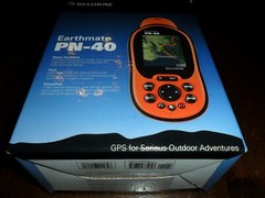 Delorme Earthmate PN-40 Handheld GPS Orange