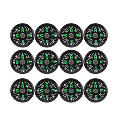 20mm Mini Pocket Oil Compass – 12 Pack for Hiking, Camping & Outdoor Adventures