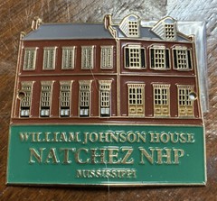Natchez NHP National Historic Park Hiking Staff Stick Medallion NEW