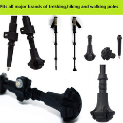 Trekking Poles Tips, Rubber Hiking Sticks End Caps Protectors Accessorie Fit Mo