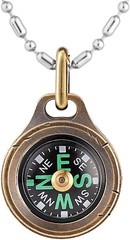 EDC Titanium Pocket Compass – Waterproof, Glow in Dark for Hikers & Adventurers