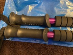 Fit Life Trekking Poles Telescopic Anti-Shock Walking Sticks NIB w/accessories
