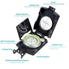 Cammenga Official US Military 3H Lensatic Compass – Accurate & Waterproof