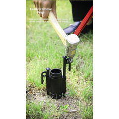 Windproof Aluminum Pole Holder Lightweight Yet Strong Wide Compatibility