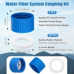 Filtration Connector 10 Spare Washers Leak-proof Sealing Multi-functional Use