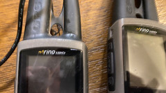Two Garmin Rino 530HCx Handheld GPS Bundle 2 Way Radio W/ Charger Free Shipping