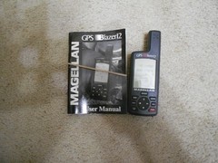 Magellan GPS Blazer 12 Satellite Navigator Pocket Size GPS Hiking Hunting Tested