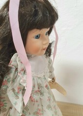 Artist doll porcelain doll 36 cm collector rarity Vintage