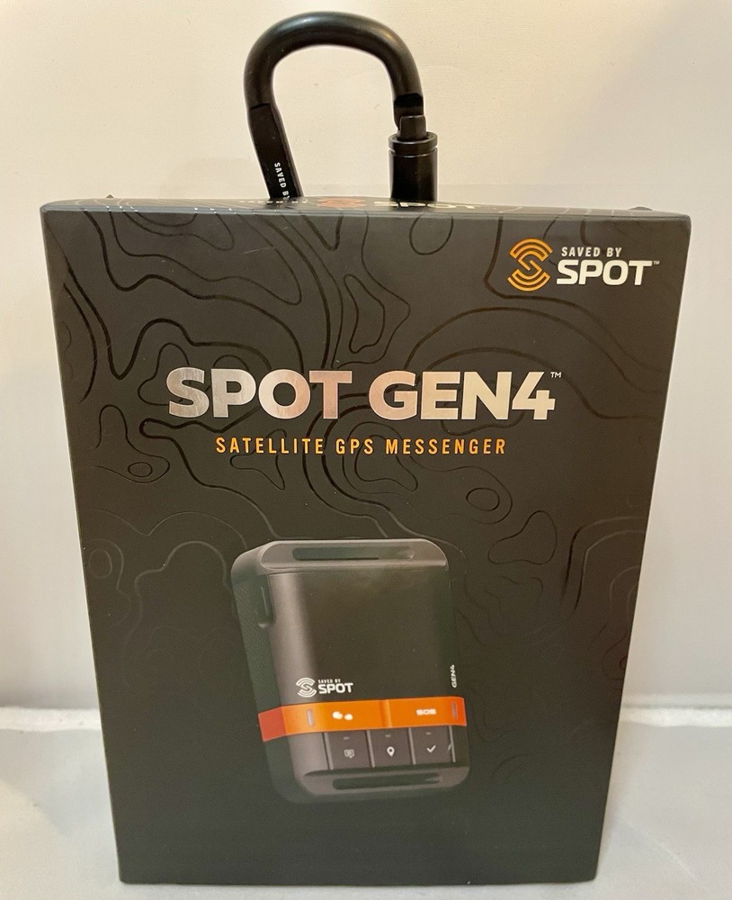 Spot Gen 4 Satellite GPS Messenger | Handheld Portable GPS Messenger