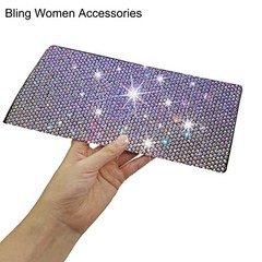 Bling Rhinestone Car Registration and Medium Rhinestone aurora borealis