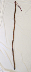 OOAK Custom Crafted Dick’s Sticks 60″ Wood Hiking Walking Stick Cane Staff
